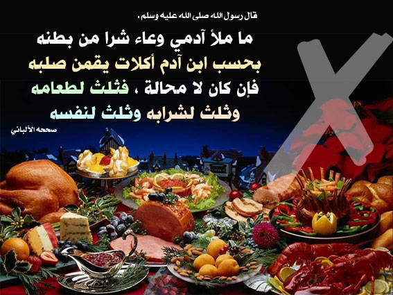 ما ملأ ابن آدم وعاء شرًّا من بطنه